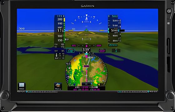 Garmin G500TXI/G600TXi Uçak Aviyonikleri Dokunmatik Elektronik Uçuş Ekranı